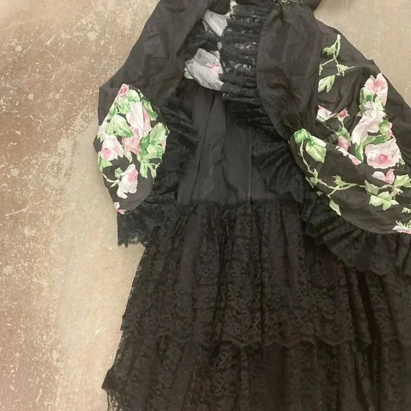 Loralie  Originals ruffle strappless dress - Picture 4 of 7